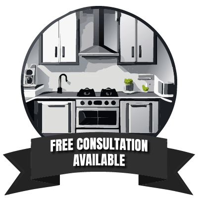 free consultations available badge